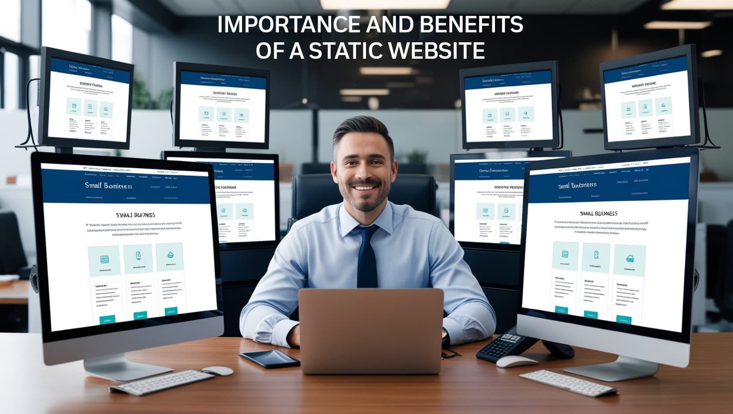 Importance and Benefits of a Static Website for Small Businesses Importance and Benefits of a Static Website for Small Businesses