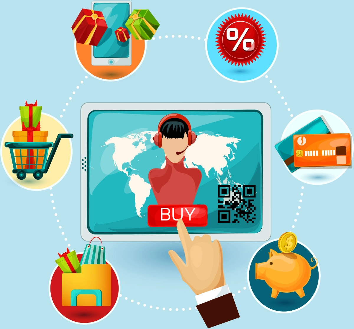 Ecommerce dashboard and analytics interface