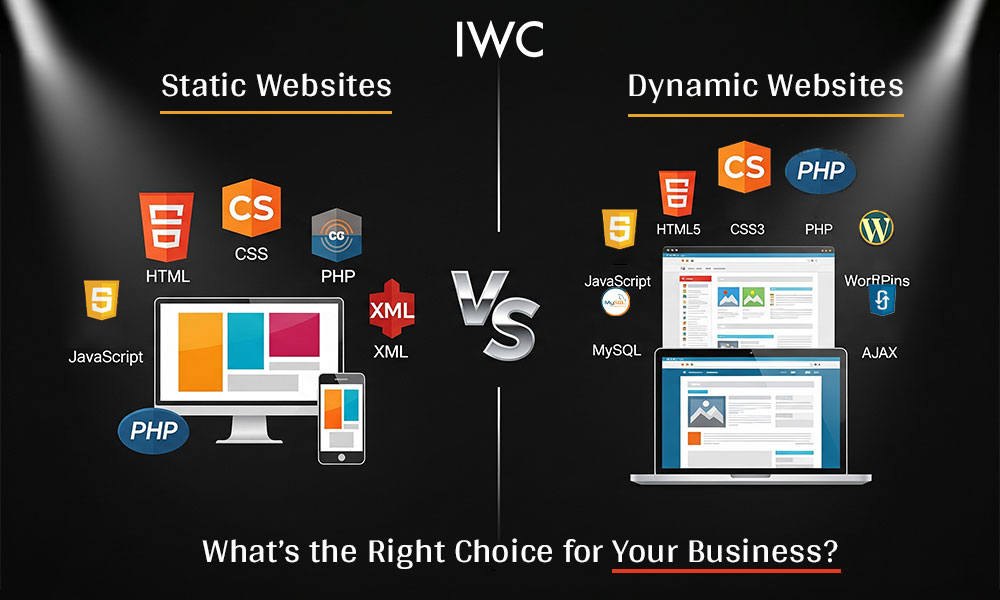Static vs Dynamic Websites: What’s the Right Choice for Your Business?
